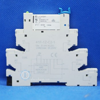 41F-1Z-C2-1, Module Relay 24V Gắn Ray 41F-1Z-C2-1, Module Relay 24V Gắn Ray