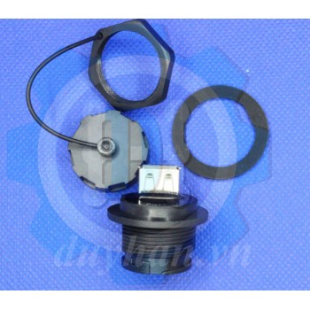 Đầu Chuyển Đổi USB Chống Nước Gắn Tủ Điện Đầu Chuyển Đổi USB Chống Nước Gắn Tủ Điện