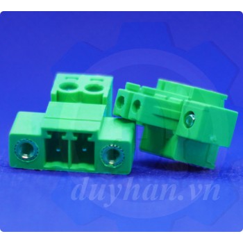 Đầu kết nối dây với dây dạng cắm 3.81mm 2 chân Đầu kết nối dây với dây dạng cắm 3.81mm 2 chân