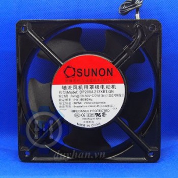 Quạt tản nhiệt Sunon DP200A-213XBT.GN, 120*120*38mm Quạt tản nhiệt Sunon DP200A-213XBT.GN, 120*120*38mm