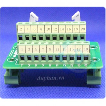 Board Mạch Chuyển Đổi từ IDC 20 Chân Sang Domino 20 Chân Board Mạch Chuyển Đổi từ IDC 20 Chân Sang Domino 20 Chân